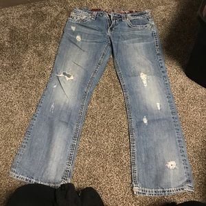Men’s rock revival jeans